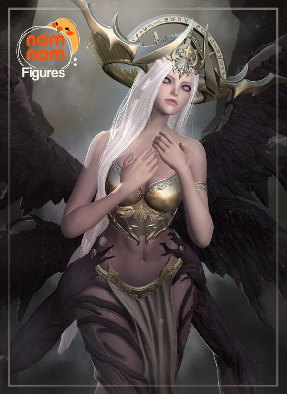 暗黑天使-扎泽尔-3D合纵社-3D打印模型STL格式3mf格式免费下载！