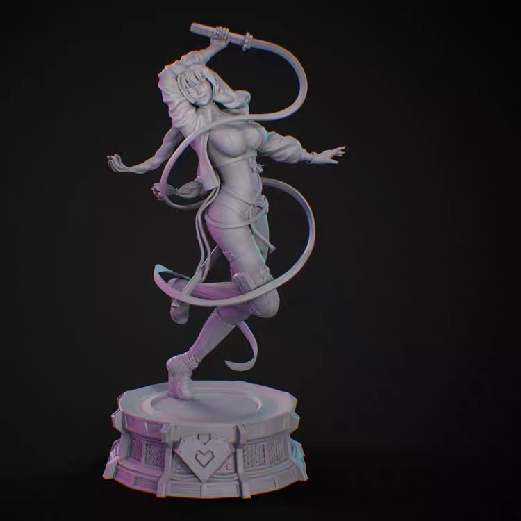 图片[3]-【鬼灭之刃】甘露寺蜜璃-3D合纵社-3D打印模型STL格式3mf格式免费下载！