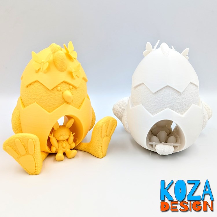小鸡-3D合纵社-3D打印模型STL格式3mf格式免费下载！
