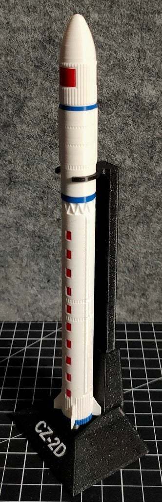 图片[3]-长征2号火箭-3D合纵社-3D打印模型STL格式3mf格式免费下载！