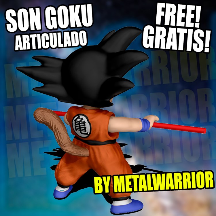 图片[4]-【龙珠】悟空-3D合纵社-3D打印模型STL格式3mf格式免费下载！