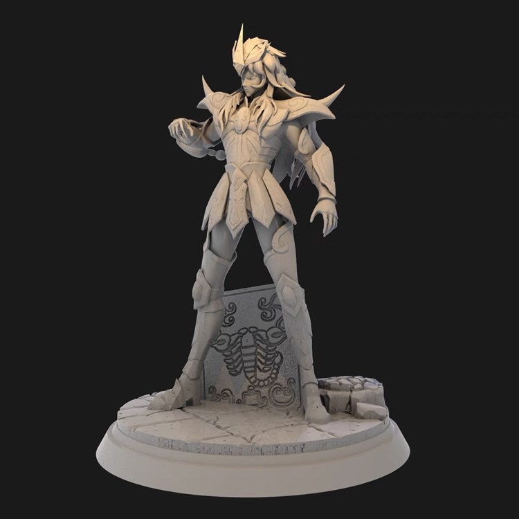 图片[2]-【圣斗士】天蝎座-米罗-3D合纵社-3D打印模型STL格式3mf格式免费下载！