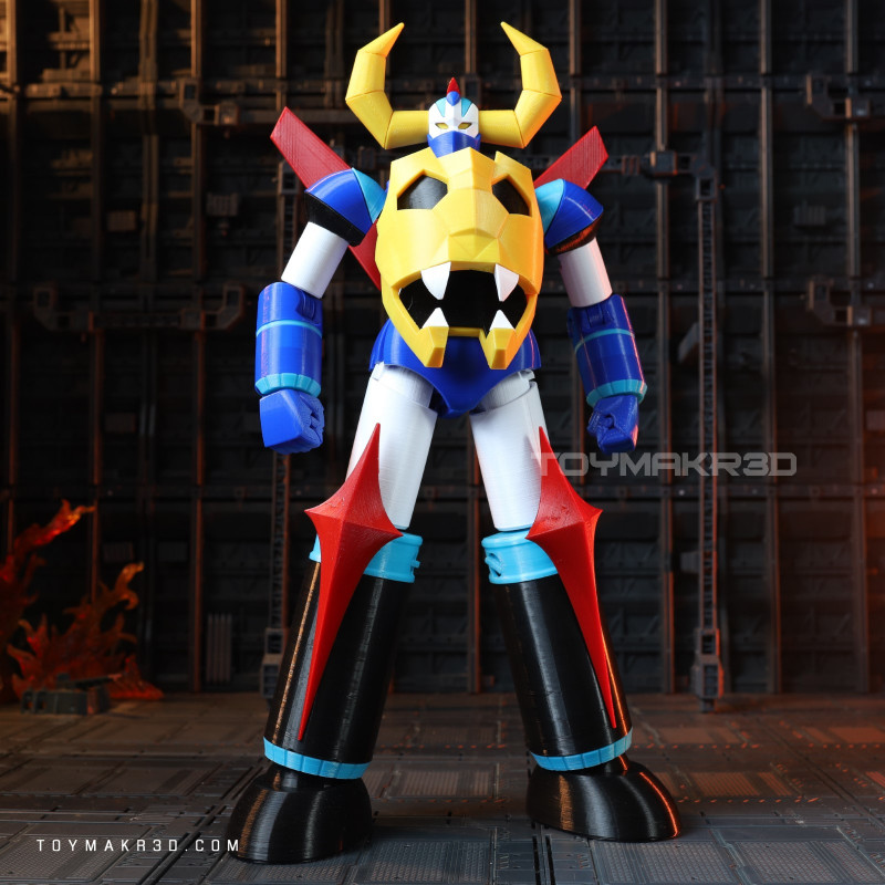 大空魔龙-3D合纵社-3D打印模型STL格式3mf格式免费下载！