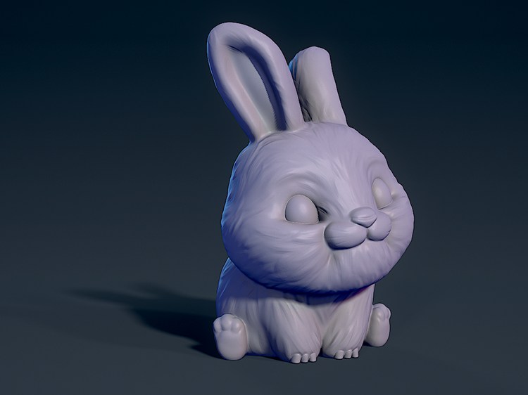 兔子-3D合纵社-3D打印模型STL格式3mf格式免费下载！
