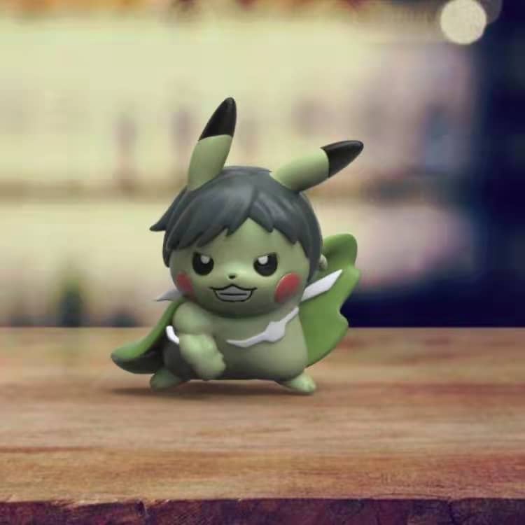 【宠物小精灵】皮卡丘绿巨人-3D合纵社-3D打印模型STL格式3mf格式免费下载！