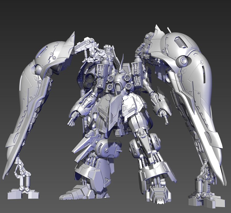 图片[4]-【高达】刹帝利机体-3D合纵社-3D打印模型STL格式3mf格式免费下载！