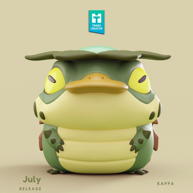 【格鲁皮怪物】河童-3D合纵社-3D打印模型STL格式3mf格式免费下载！