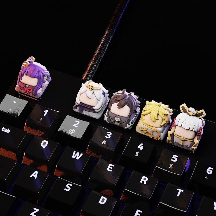 原神键帽-3D合纵社-3D打印模型STL格式3mf格式免费下载！