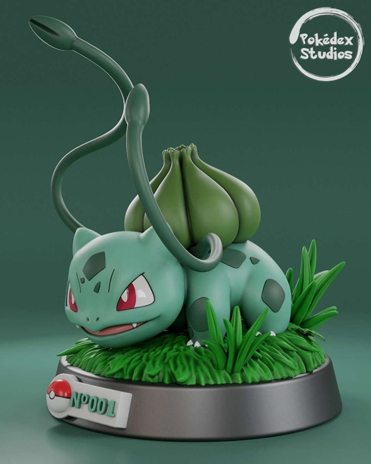 图片[4]-【宠物小精灵】妙蛙种子-3D合纵社-3D打印模型STL格式3mf格式免费下载！