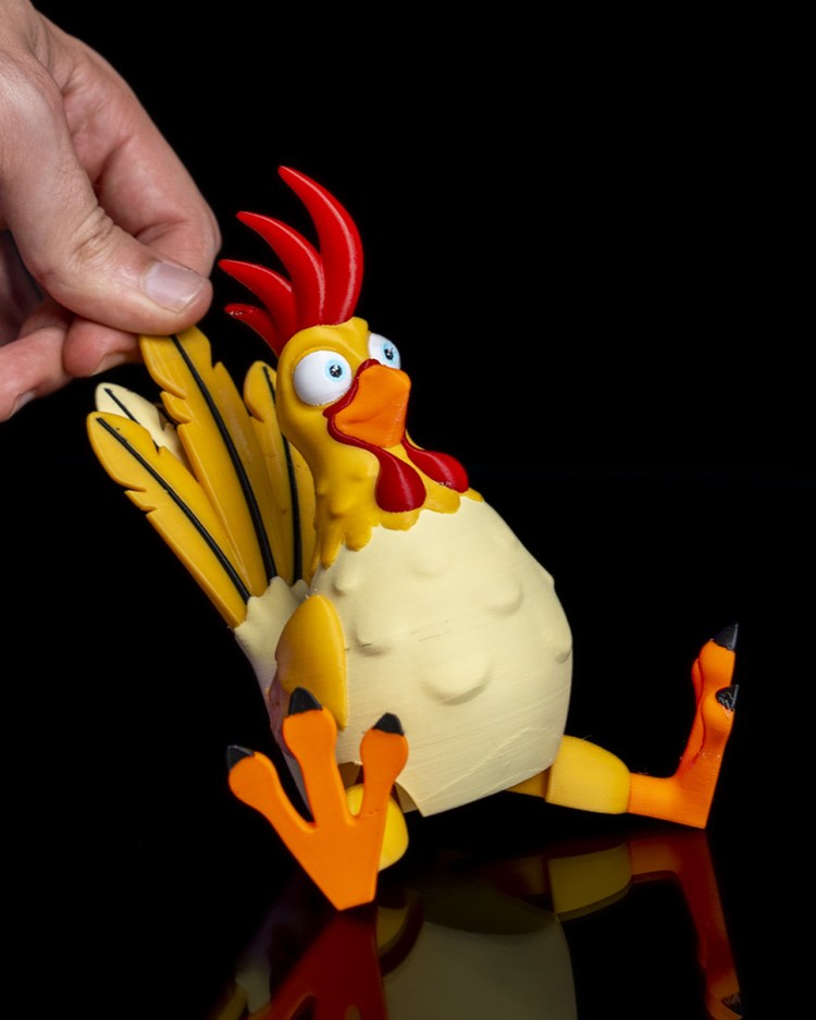 图片[4]-大公鸡-3D合纵社-3D打印模型STL格式3mf格式免费下载！