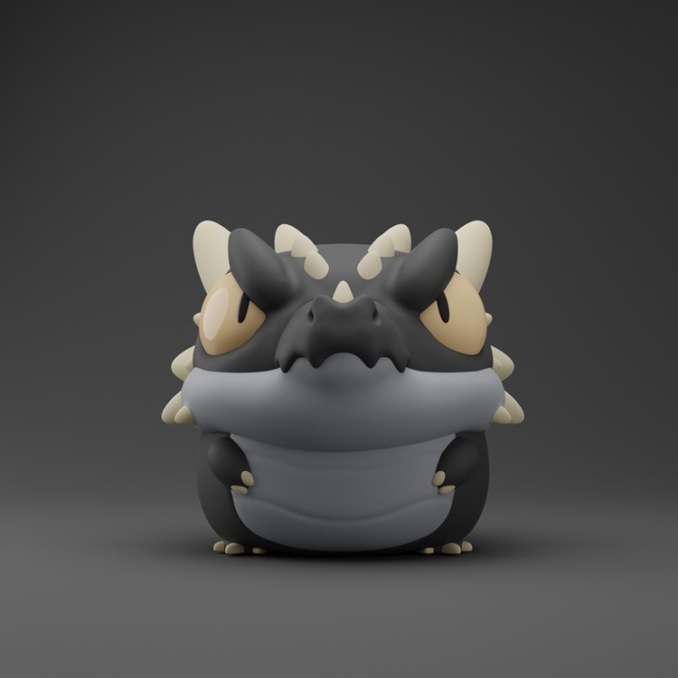 图片[3]-【格鲁皮怪物】黑龙-3D合纵社-3D打印模型STL格式3mf格式免费下载！