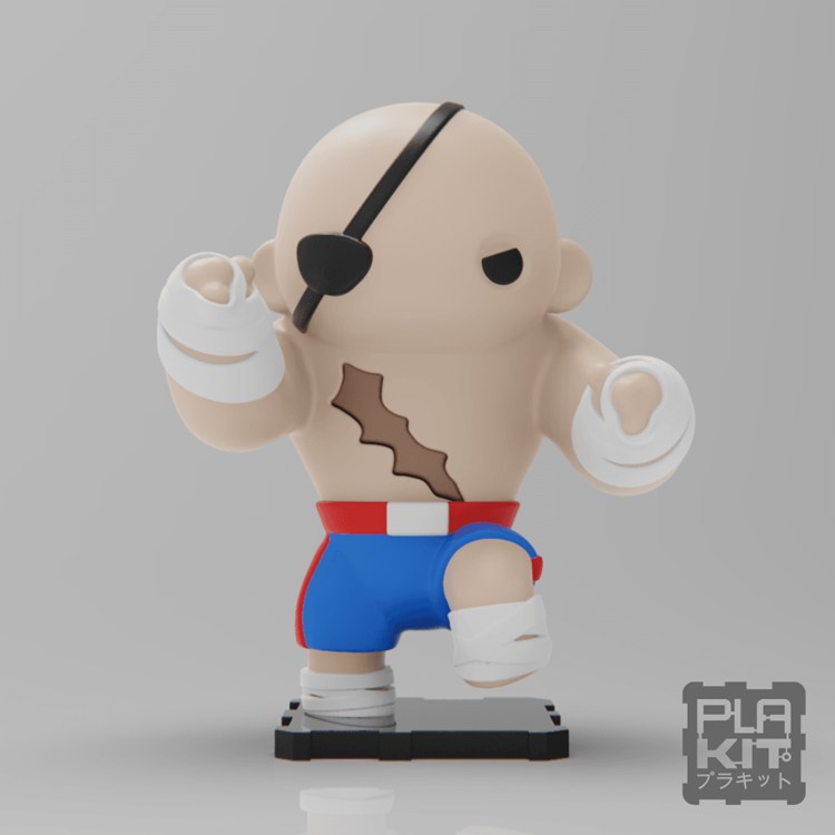 图片[3]-街头霸王-沙盖特-3D合纵社-3D打印模型STL格式3mf格式免费下载！