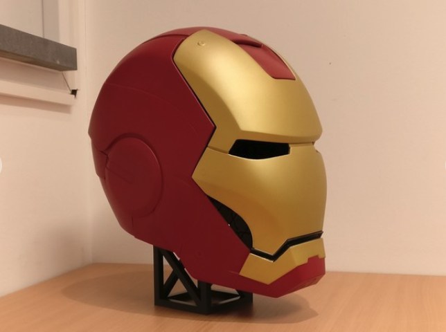 钢铁侠 MK III 头盔-3D合纵社-3D打印模型STL格式3mf格式免费下载！