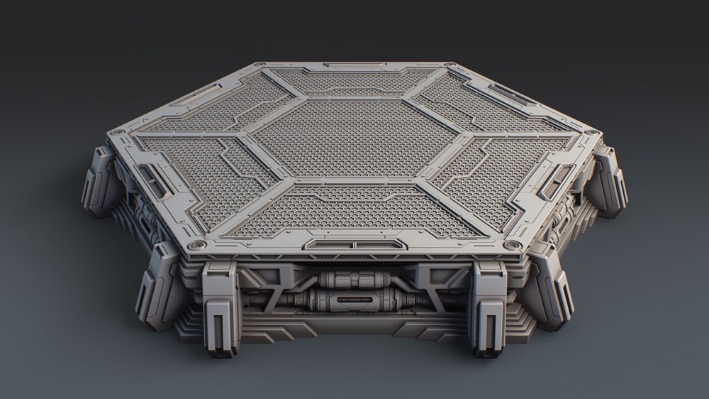 图片[3]-机甲地台-3D合纵社-3D打印模型STL格式3mf格式免费下载！