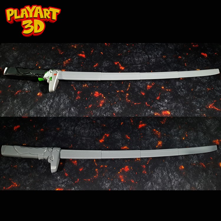 图片[2]-源氏-邪鬼刀-3D合纵社-3D打印模型STL格式3mf格式免费下载！