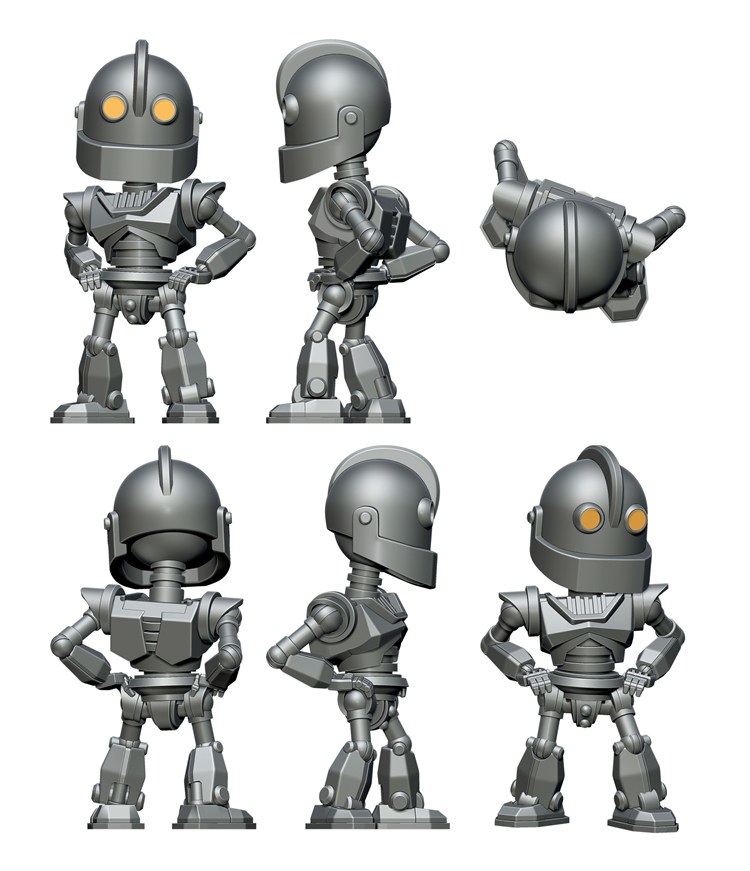 钢铁小机器人-3D合纵社-3D打印模型STL格式3mf格式免费下载！