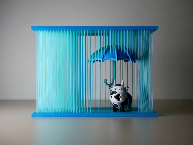 辐射雨-3D合纵社-3D打印模型STL格式3mf格式免费下载！
