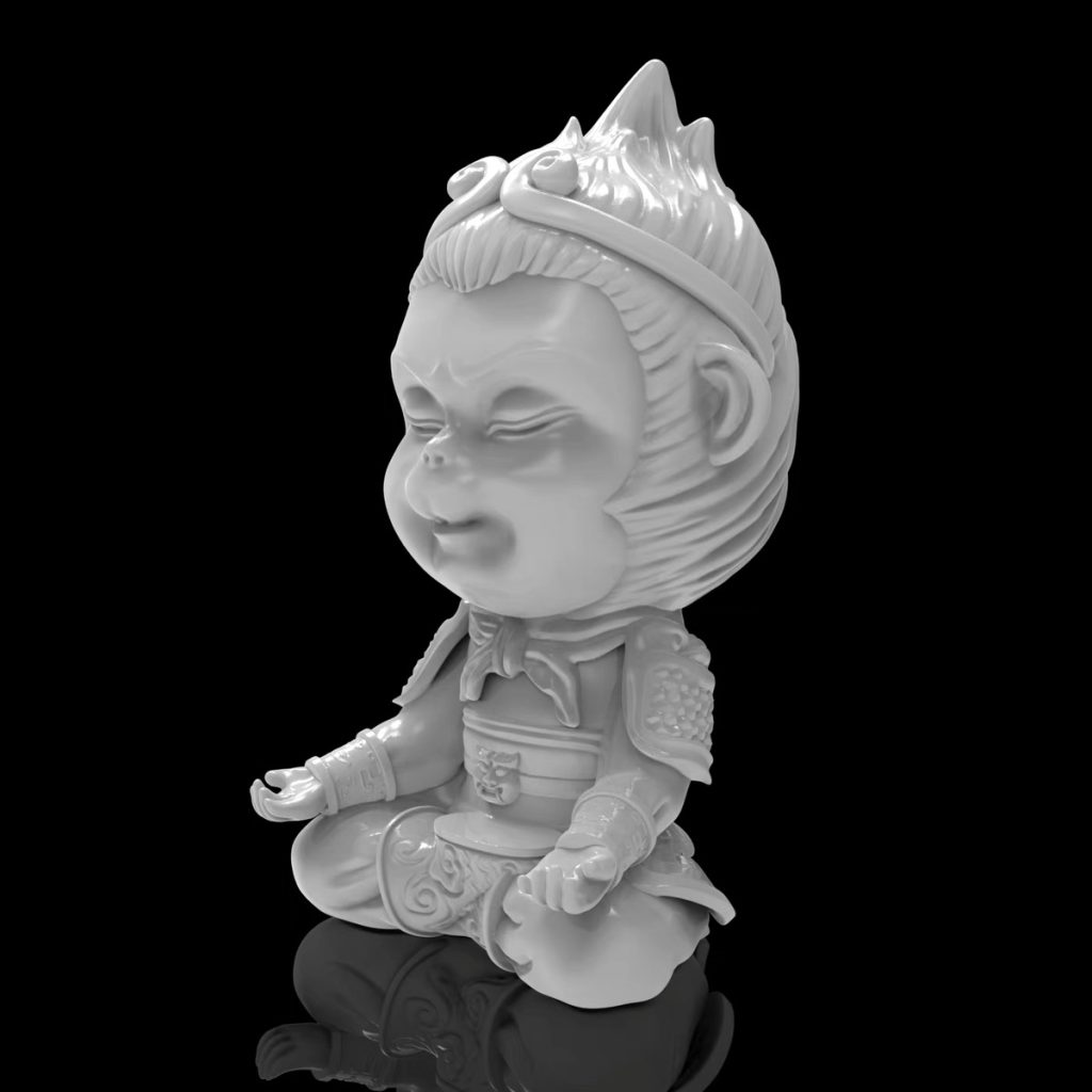 图片[4]-打坐的小齐天大圣-3D合纵社-3D打印模型STL格式3mf格式免费下载！