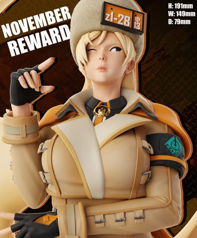 【罪恶装备】米莉雅·蕾姬-3D合纵社-3D打印模型STL格式3mf格式免费下载！