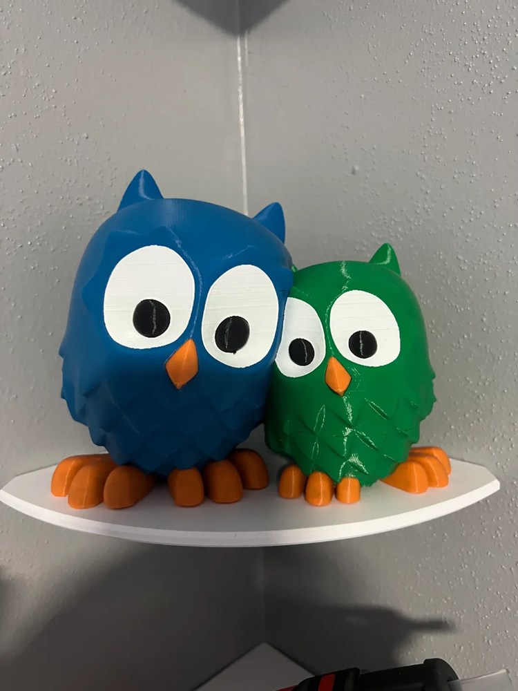 抱抱猫头鹰-3D合纵社-3D打印模型STL格式3mf格式免费下载！