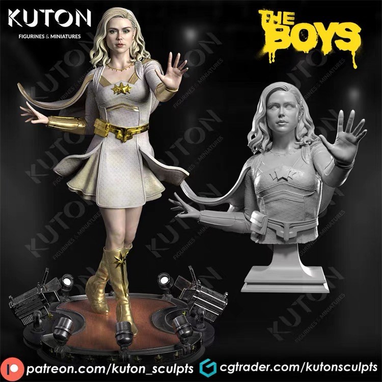 图片[4]-【黑袍纠察队】星光-3D合纵社-3D打印模型STL格式3mf格式免费下载！