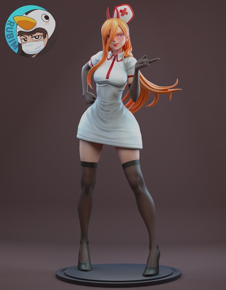 图片[3]-【电锯人】帕瓦-3D合纵社-3D打印模型STL格式3mf格式免费下载！