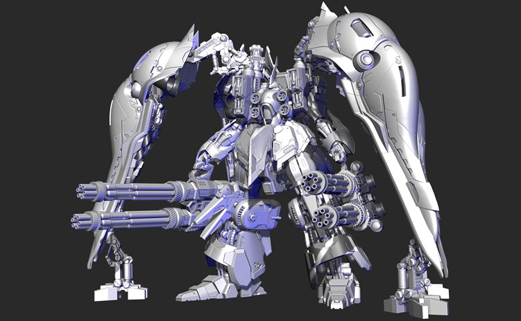 图片[3]-【高达】刹帝利机体-3D合纵社-3D打印模型STL格式3mf格式免费下载！