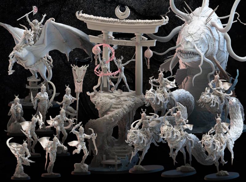 【战棋】失落的帝国-3D合纵社-3D打印模型STL格式3mf格式免费下载!