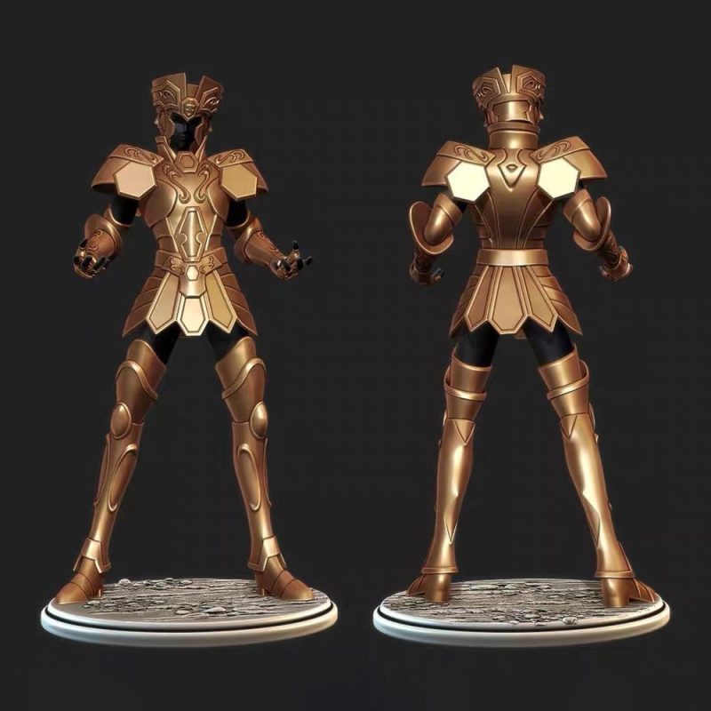 【圣斗士】教皇双子座-3D合纵社-3D打印模型STL格式3mf格式免费下载！