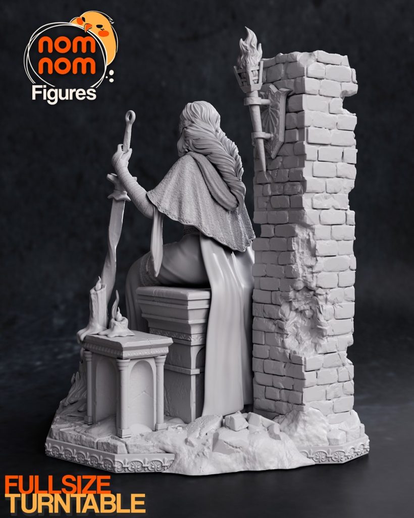 图片[3]-【黑暗之魂】防火女-3D合纵社-3D打印模型STL格式3mf格式免费下载！