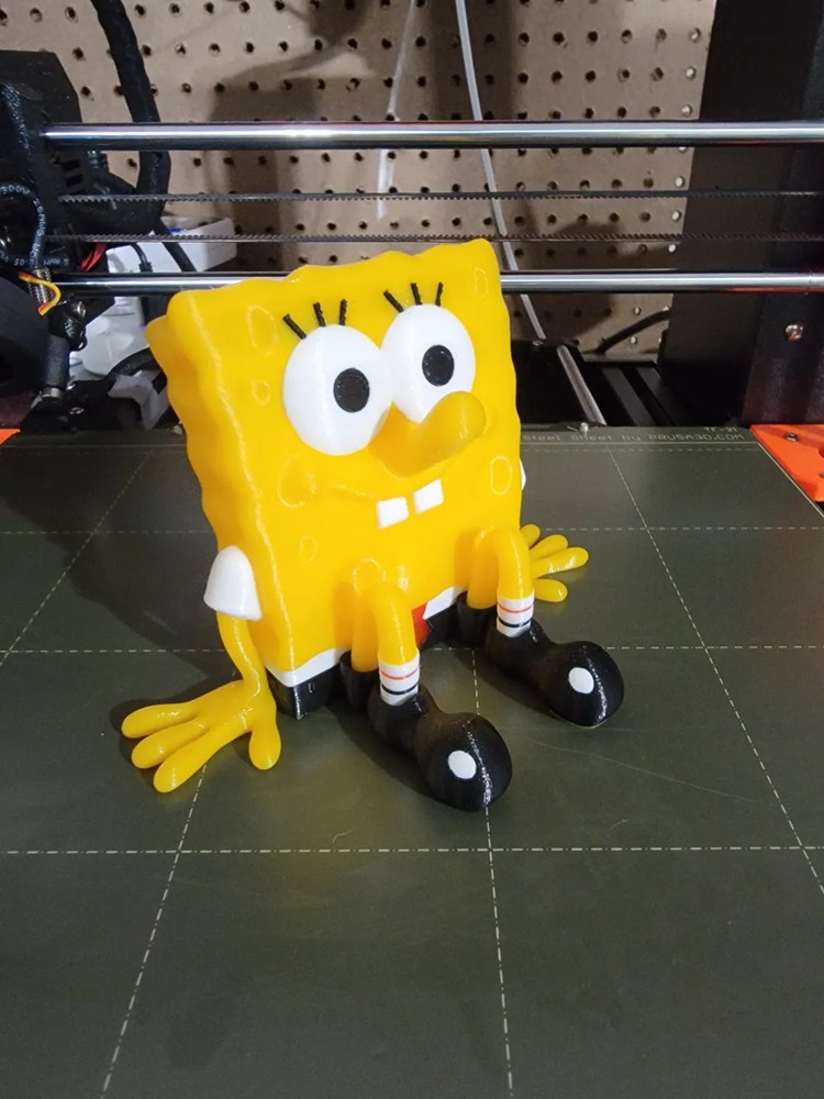 图片[3]-【海绵宝宝】海绵宝宝-3D合纵社-3D打印模型STL格式3mf格式免费下载！