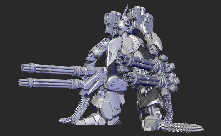 图片[2]-【高达】刹帝利机体-3D合纵社-3D打印模型STL格式3mf格式免费下载！