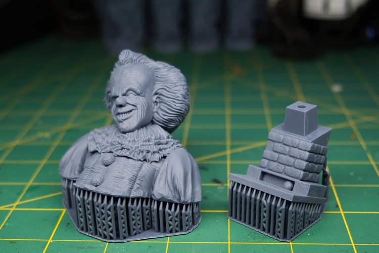 图片[2]-小丑半身像-3D合纵社-3D打印模型STL格式3mf格式免费下载！