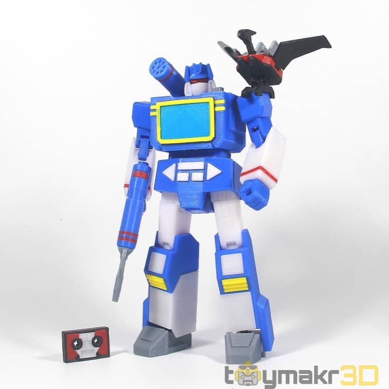 图片[3]-【变形金刚】Soundwave & Laserbeak-3D合纵社-3D打印模型STL格式3mf格式免费下载！