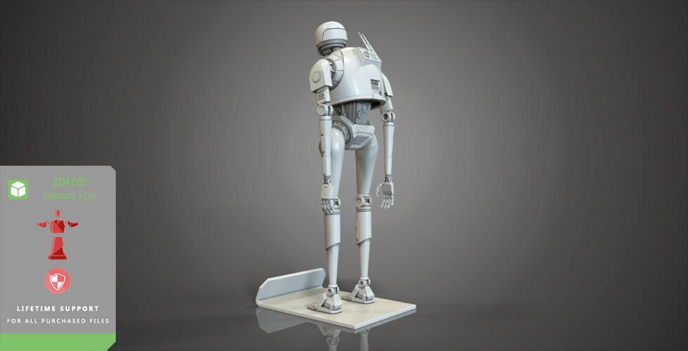 图片[3]-【星球大战】 k2so机器人-3D合纵社-3D打印模型STL格式3mf格式免费下载！