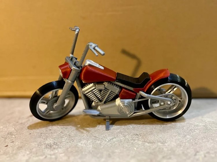 图片[3]-哈雷摩托车-3D合纵社-3D打印模型STL格式3mf格式免费下载！