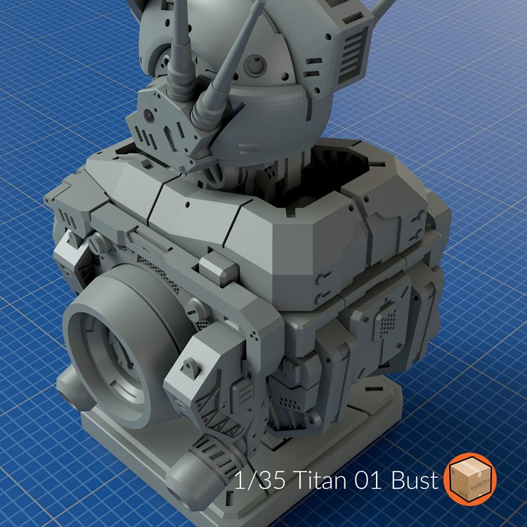图片[2]-高达重装强袭自由 1：35胸像机甲-3D合纵社-3D打印模型STL格式3mf格式免费下载！
