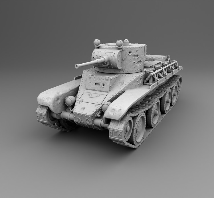 BT-5坦克-3D合纵社-3D打印模型STL格式3mf格式免费下载！