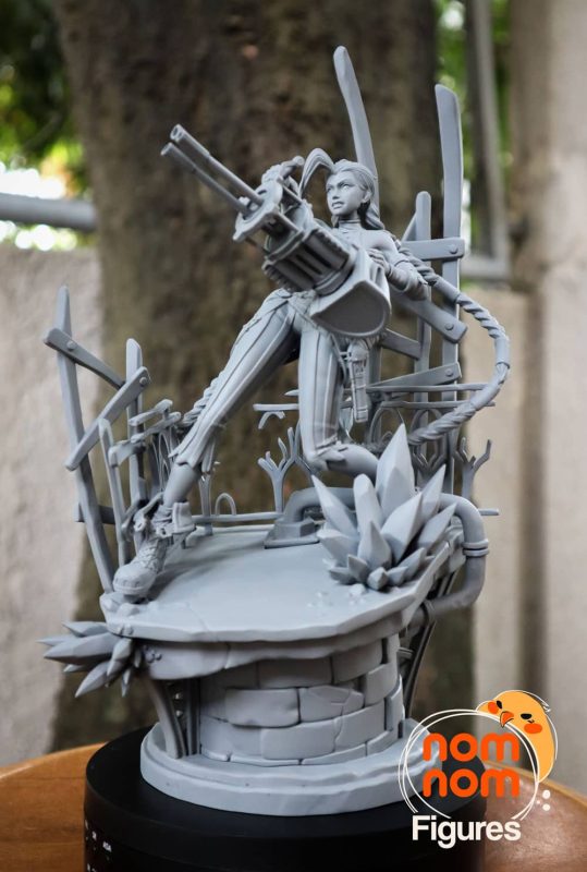 【英雄联盟】金克斯-3D合纵社-3D打印模型STL格式3mf格式免费下载！