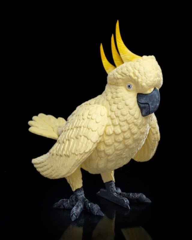 风头鹦鹉-3D合纵社-3D打印模型STL格式3mf格式免费下载！