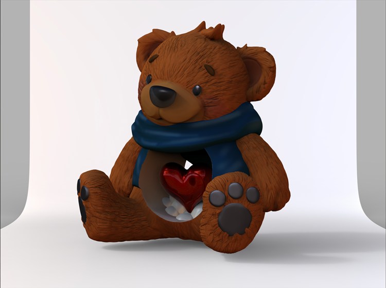 图片[4]-情人节泰迪熊-3D合纵社-3D打印模型STL格式3mf格式免费下载！
