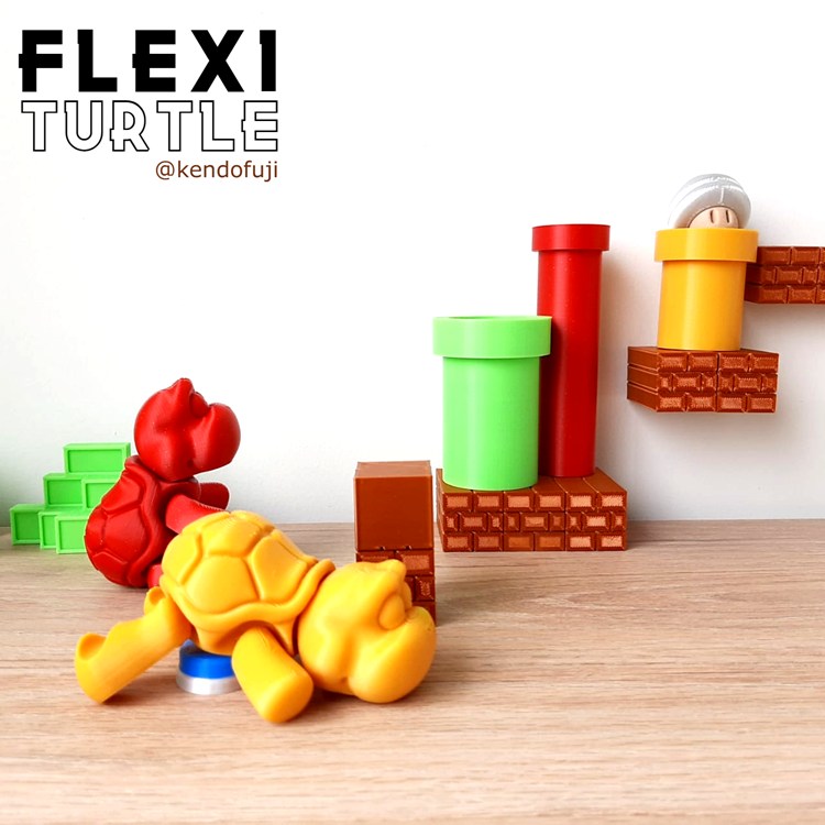 图片[2]-可动小乌龟-3D合纵社-3D打印模型STL格式3mf格式免费下载！