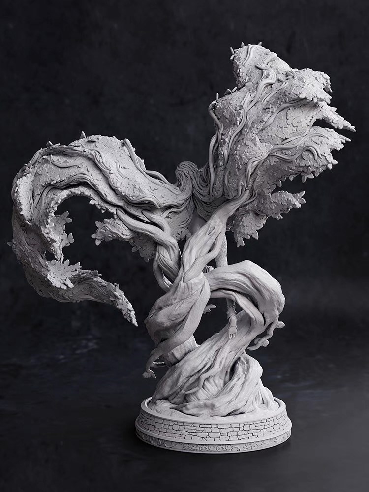 图片[2]-【艾尔登法环】女武神二阶形态-3D合纵社-3D打印模型STL格式3mf格式免费下载！