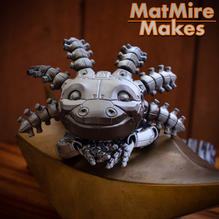 图片[2]-可动机械蝾螈-3D合纵社-3D打印模型STL格式3mf格式免费下载！