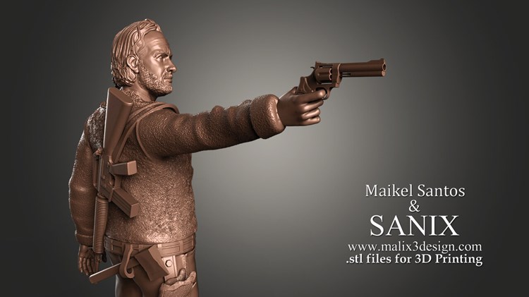 图片[3]-【行尸走肉】瑞克-3D合纵社-3D打印模型STL格式3mf格式免费下载！