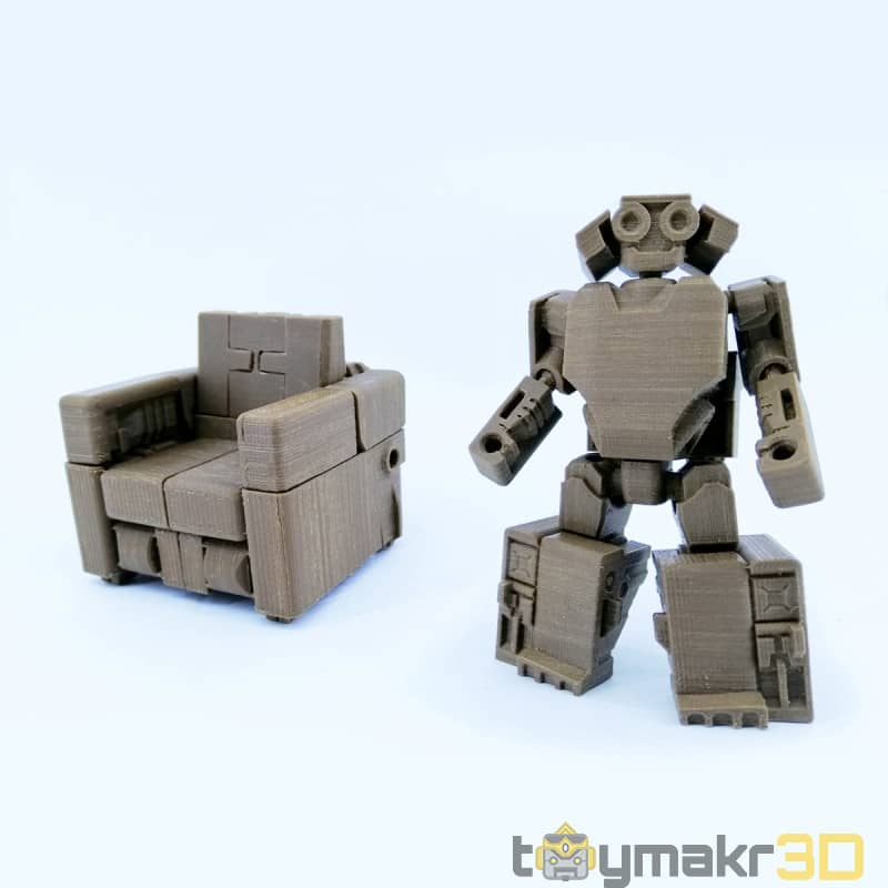 【变形金刚】Sofa Robot-3D合纵社-3D打印模型STL格式3mf格式免费下载！