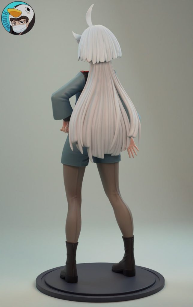 图片[2]-【机动战士高达：水星的魔女】 米奥莉奈·伦布兰-3D合纵社-3D打印模型STL格式3mf格式免费下载！