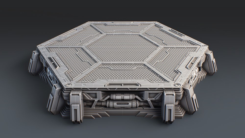 图片[2]-机甲地台-3D合纵社-3D打印模型STL格式3mf格式免费下载！