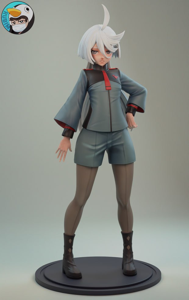 【机动战士高达：水星的魔女】 米奥莉奈·伦布兰-3D合纵社-3D打印模型STL格式3mf格式免费下载！