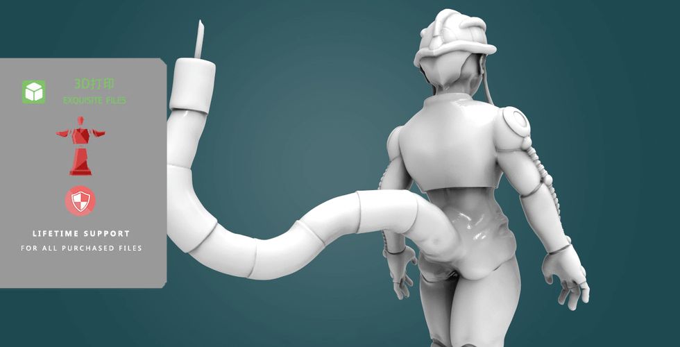 图片[3]-【全职猎人】梅路艾姆-3D合纵社-3D打印模型STL格式3mf格式免费下载！